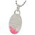 Return to Tiffany Collana con etichetta ovale Ritorno al Colore di Tiffany & Co. Argento Rosa