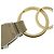 Portachiavi intrecciato Loewe Marrone Beige - vista 5