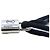 Charm lucchetto Ag925 Louis Vuitton Q05942 Bracciale Lockit Rahn in argento Nero - vista 3