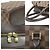 Borsa a mano orizzontale Damier Saria di Louis Vuitton Damier ebene - vista 4