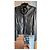 Marmont Gucci Leder Bikerjacke Schwarz - Ansicht 2