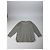 Vintage Yves Saint Laurent gestreifter Wollpullover 36/S Marinebeige Weiß - Ansicht 4