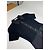 Abito vintage in cotone e pelle Courreges 36/S nero Grigio antracite - vista 5