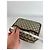 Clutch in pelle monogramma Ophidia vintage Gucci grigio marrone - vista 10