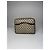 Clutch in pelle monogramma Ophidia vintage Gucci grigio marrone - vista 5