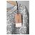 Alaïa weißes Kleid mit grauen Blumenmustern, neu mit Etikett, Größe 38 - Ansicht 8