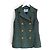 Prada Fall 2015 Droplet Print Sleeveless Jacket Blue Green - view 2