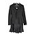Prada Fall 2008 Black Wool Felt Corset Bust Jacket - view 11