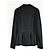 Prada Fall 2008 Black Wool Felt Corset Bust Jacket - view 2