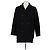 The Kooples Abrigo de lana negro