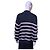La petite française Pullover Der Kleine Stern Gestreift Blau Weiß Wolle Mohair - Ansicht 4