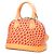 Louis Vuitton Alma BB in Vernis Monogram Arancione Jungle Dots Pesca - vista 2