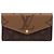 Cartera larga Sarah Reverse Monograma Marrón Louis Vuitton Castaño