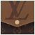 Cartera larga Sarah Reverse Monograma Marrón Louis Vuitton Castaño - vista 13