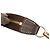 Pochette Mini Lin Bucket PM Monogram Marrone Louis Vuitton Marrone scuro - vista 9