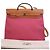 Hermès Borsa Herbag Zip 39 in Tela Rosa - vista 15