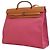 Hermès Borsa Herbag Zip 39 in Tela Rosa - vista 3