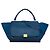 Céline Borsa Trapeze 2 in 1 Celine Blu Blu navy - vista 2