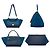 Céline Borsa Trapeze 2 in 1 Celine Blu Blu navy - vista 3