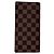 Brazza Billetera Larga Bifold Louis Vuitton en Damier Ebene Marrón Castaño - vista 4
