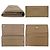 Cartera larga beige Prada - vista 3