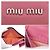 Portafoglio Miu Miu a tre pieghe in Bordeaux e Rosa Bordò - vista 4