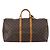 Borsa Keepall Louis Vuitton in tela Monogram 55 Marrone - vista 2