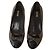 Miu Miu Wildleder Pumps mit Schleife – Grau mit schwarzer Lackspitze Größe 39,5 - Ansicht 5
