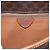 Céline Celine Vintage Macadam Schultertasche mit Rundlogo aus Canvas und Leder Braun - Ansicht 6