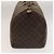 Borsa Keepall Louis Vuitton in tela Monogram 55 Marrone - vista 4