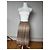 Gonna Vintage Courreges Nera Marrone 38/M