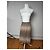 Gonna Vintage Courreges Nera Marrone 38/M - vista 12