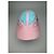 Vintage Courreges Polyester SnapBack Türkis Pink - Ansicht 12