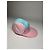 Vintage Courreges Polyester SnapBack Türkis Pink - Ansicht 3