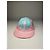 Vintage Courreges Polyester SnapBack Türkis Pink - Ansicht 5