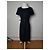 Abito Vintage Courreges Nero 36/S - vista 9