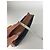 Clutch Vintage Courreges Nero Marrone - vista 11