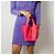 Hermès Picotin 18 in pelle Taurillon Clemence, borsa a secchiello con lucchetto, Rosa Estrema x Rosso Cooox, Rosa Messico - vista 2