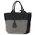 Prada Tote Doppio Convertibile Tessuto Piccolo Nero