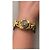 Orologio Gucci 6300L Placcato Oro Quadrante Nero - vista 10