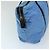Prada Vintage Zip Tote Tessuto Mittel Blau - Ansicht 4