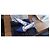 Décolleté Slingback Giorgio Armani Blu Elettrico Scamosciato 38 Blu chiaro - vista 7