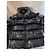 Cambon Chanel Giacca a piuma "Coco neige" in tweed e poliammide Nero Bianco - vista 5