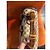 Bamboo Gucci Bambus Handtasche aus Leder und Stoff braun - Ansicht 6