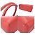 Borsa Executive Chanel in Pelle Rosa Rosso - vista 6
