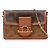 Carteira Louis Vuitton Dauphine Wallet on Chain em Monograma Reverso Marrom