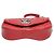 Borsa a spalla in pelle New Wave con catena Louis Vuitton Rosso - vista 4