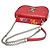 Borsa a spalla in pelle New Wave con catena Louis Vuitton Rosso - vista 9