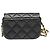 Schultertasche aus schwarzem Lammleder von Chanel - Ansicht 2