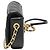 Schultertasche aus schwarzem Lammleder von Chanel - Ansicht 3